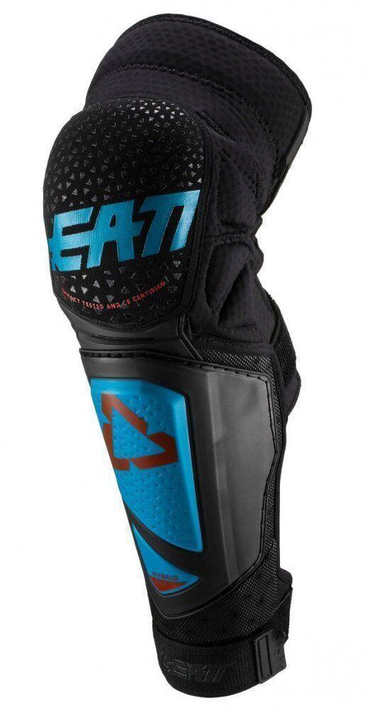 Наколенники LEATT Knee Shin Guard 3DF Hybrid EXT [Fuel/Black], XXLarge